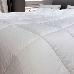 2025 Big-OEM-Order-Service Luxury Custom Queen King Size Nuevo material Blanco Canadá 300T Down <span class=keywords><strong>Microgel</strong></span> lavable alternativo - Product Image 2