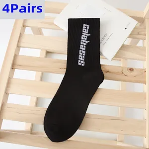 WUYANG Factory Low MOQ Custom Design Sports Socks Men Cotton Casual Crew Custom Logo Unisex Sport Cotton High Quality Sox