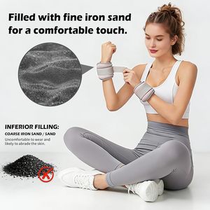 Ensemble de <span class=keywords><strong>poids</strong></span> pour chevilles <span class=keywords><strong>et</strong></span> sangles de bras, adaptés aux hommes <span class=keywords><strong>et</strong></span> aux femmes, pour la course, le <span class=keywords><strong>sport</strong></span>, le yoga <span class=keywords><strong>et</strong></span> le fitness, avec sangles confortables - Product Image 6