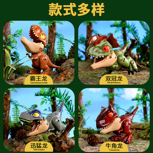 Juguete de Dinosaurio Transformable, King Kong, Tiranosaurio Rex, Robot Mecha, Modelo de Plástico Hecho a Mano, Set de Construcción para Niños - Product Image 3