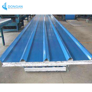 Placa de acero galvanizado resistente al fuego panel EPS panel de pared y techo de metal - Product Image 3