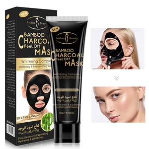<span class=keywords><strong>Masque</strong></span> peel-off en bambou Aichun Beauty, soin du <span class=keywords><strong>visage</strong></span> biologique, élimination des points noirs, contrôle du sébum, <span class=keywords><strong>masque</strong></span> facial noir au charbon - Product Image 4