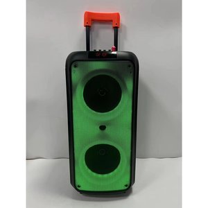 Haut-parleur de basse de haute qualité à bon prix, haut-parleur en plastique avec lumières colorées, <span class=keywords><strong>caisson</strong></span> de basses avec microphone sans fil - Product Image 4