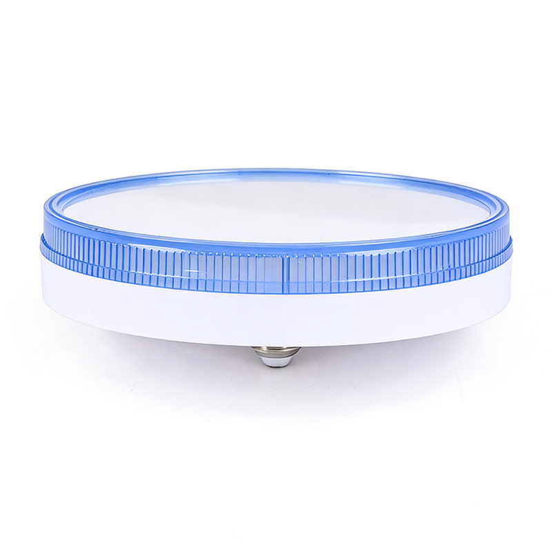 Modern E27 LED Flush Mount Ceiling Lamps Remote Control White Plastic ABS+PS Full-spectrum High CRI 80 Dustproof Indoor Bedroom
