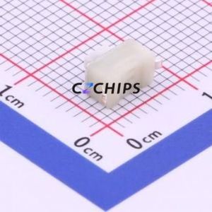 TS-1101S-B-B-B-W-A Tactile Switch SMD,6x3.5mm Switch Single Pole Single Throw Rectangle Button 1.68N Vertical Mount - Product Image 2