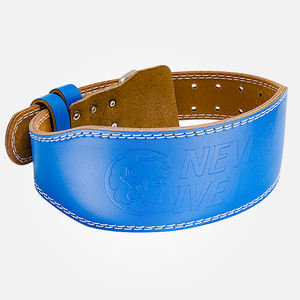 Cinturón de levantamiento de pesas de cuero con soporte lumbar acolchado para sentadillas y ejercicios de gimnasio, con hebilla ajustable de alta resistencia, modelo 2025 - Product Image 6