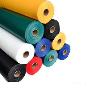 500D 9*9 Breathable <strong>PVC</strong> Tarpaulin Warp Knitted Laminated Waterproof Solid <strong>Fabric</strong> 300gsm Very Lightweight Tent Bags Car - Product Image 5