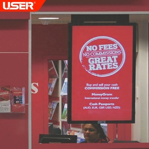 Moniteurs commerciaux à haute luminosité, 49, 55, 65 pouces, 3500nits, publicité suspendue, signalisation numérique, affichage Lcd pour vitrine de magasin - Product Image 3