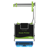 KP-802 Kashino 80mm USB RS232 LAN kios termal Printer tiket dengan pemotong otomatis untuk stan masuk parkir
