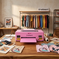 Nueva Impresora de Transferencia Térmica DTF A3, Totalmente Automática, Multicolor, para Impresión de Camisetas y Ropa Personalizada, Ideal para el Hogar