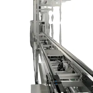 Professional LED TV Assembly Line Conveyor Belt Double Speed Chain Pallet Production Line