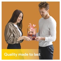 Boîtes à bonbons carrées en acrylique - Ensemble de 3 présentoirs transparents polis pour fêtes, Noël, publicité et vente au détail