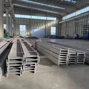 Sıcak satış Q235B yapısal galvanizli çelik <span class=keywords><strong>H</strong></span> kiriş düşük fiyat inşaat ASTM Q355 beton uyuyan tutma duvar - Product Image 4