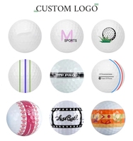 Ballons de golf en polyuréthane de qualité tournoi avec logo personnalisé, OEM, 2, 3 ou 4 pièces, achat en gros, pour compétition et entraînement de clubs de golf