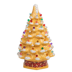 Co-Arts Made in China Art Decor Nordic Ceramic Christmas <b>Tree</b> With Light - Product Image 1