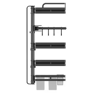 מתארחים תבלינים 180 מתארחים ארון בגדים פינת ישיבה מתלה עם ווים - Product Image 6