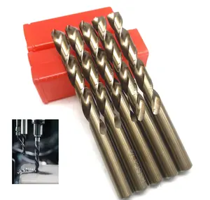 Set di punte da trapano BMF-117 twist drill kidea produttore trapano a mano codolo dritto HSS-Co 8% cobalto