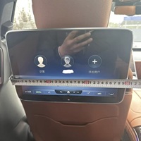 Écran TV d'appuie-tête Android 12 OS 13,3'' pour Mercedes W223 S400 S500 S450 (2000-2004) avec support spécial, aide au recul et lecteur MP3 Europe