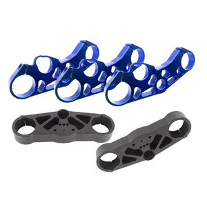 Cnc מותאם אישית cnc עיבוד שבבי כרסום אלומיניום anodized אופנוע אלומיניום אנודייז עץ משולש - Product Image 2