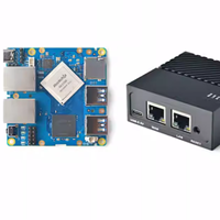 R4S Router Software de código abierto Router 4GB Metal Shell RK3399 Dual Gigabit