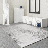 Designer Große Wollteppiche Handgetuftete Geflochtene Blumenmuster Anpassbare Farben Größen Fleckbeständig für Schlafzimmer Wohnzimmer