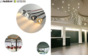 Moderno Foco LED Empotrable Redondo MINI para Interiores, Foco LED de <span class=keywords><strong>1W</strong></span> Adecuado para Decoración Doméstica - Product Image 6