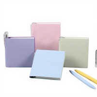 Carnet de notes mini portable Spot Pocket Square avec 100 feuilles lignées horizontales, carnet de notes de haute qualité, idéal comme cadeau