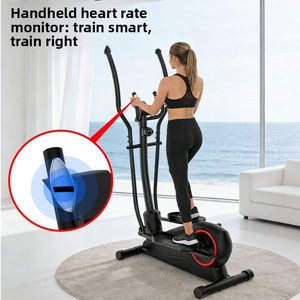Appareil <span class=keywords><strong>elliptique</strong></span> domestique compact à entraînement magnétique par <span class=keywords><strong>roue</strong></span> arrière, stepper silencieux d'intérieur, simulateur de marche spatiale - Product Image 3