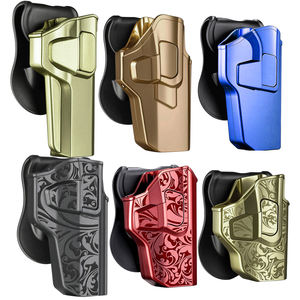 ซองปืนพกนอกเอวแบบดึงเร็ว พร้อมที่ใส่แม็กกาซีน ใช้ได้กับปืน G17 G19 Berettas CZ <span class=keywords><strong>Taurus</strong></span> Colt - Product Image 5