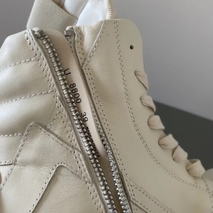 Luxury brand men's high-top sneakers, stylish black lace-up casual thick-soled designer sneakers - Product Image 5
