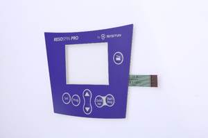 Walico, interruptor de teclado de membrana personalizado de alta calidad, cúpula táctil en relieve con superposición gráfica de PC PET para control remoto - Product Image 5