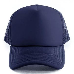 Casquette promotionnelle rétro portable à 5 panneaux en mousse, personnalisable avec logo et couleur, impression typographique sur maille, directement de l'usine - Product Image 3