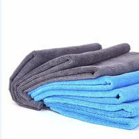 Serviette en microfibre personnalisée de haute qualité 70x140 logo sans bord 300 gsm, vente en gros