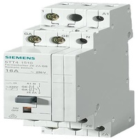 Disjoncteur sur rail DIN 5TT4152-2 400V, 16A, pour utilisation avec le commutateur télécommandé de la série 5TT4102.