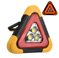 Lampe triangulaire solaire, étanche et Durable, éclairage de travail multifonctions, phare d'avertissement pour voiture