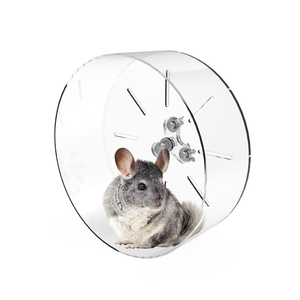 Rueda de hámster de erizo de acrílico transparente de fábrica, juguete para mascotas para personalización - Product Image 2