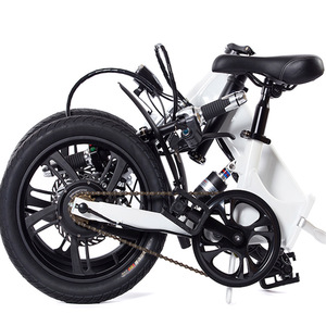 Bicicleta Eléctrica Plegable XFY de Aleación de Aluminio con Llantas Gruesas, Ligera y Portátil de 16 Pulgadas para Adultos - Product Image 1