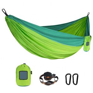 Camping Accessories Custom logo Hiking Gear Ultralight Foldable Parachute Nylon Outdoor Portable Camping <b>Hammock</b> Swing - Product Image 1