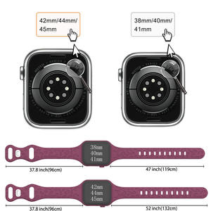 Correa de Reloj Inteligente de Silicona para Mujer VILO al por Mayor, para Reloj <span class=keywords><strong>Serie</strong></span> <span class=keywords><strong>8</strong></span>/7/SE 49 mm/45 mm/41 mm, Resistente al Agua, Deportiva y Duradera - Product Image 6