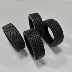 장난감 실리콘 바퀴 사륜구동 모델 자동차 타이어 맞춤형 리모컨 자동차 DIY 조립 블록 모델 001 동관 - Product Image 6