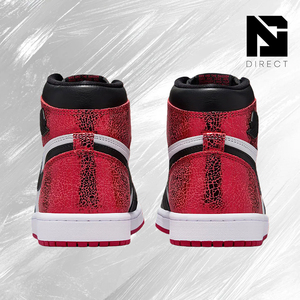 Zapatillas Deportivas Air Jordan 1 Retro High OG 'Ruby' para Mujer, con Cordones, Estilo Skateboard, Baloncesto y Caminata - Product Image 4
