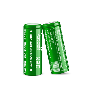 Batteria agli Ioni di Litio Ricaricabile Vapcell ICR N20 18500 2000mAh 10A 3.7V Grado A per Torce e Piccoli Utensili Elettrici - Product Image 3