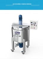 Tanque de Mezcla y Homogeneización Zhitong de 300L, Acero Inoxidable SUS304, Potencia de 19.7kW, Voltaje de 220/380V, Fácil de Operar para Líquidos