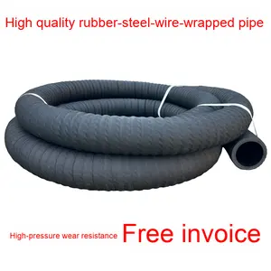 <span class=keywords><strong>Tuyau</strong></span> d'<span class=keywords><strong>aspiration</strong></span> en fil d'acier en caoutchouc résistant à haute température et à la pression négative <span class=keywords><strong>tuyau</strong></span> en caoutchouc d'extraction de pompe à sable résistant à l'usure - Product Image 3