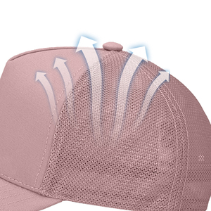 Casquette Trucker 5 Panneaux de Luxe Écologique et Durable en Sergé 100% Coton <span class=keywords><strong>avec</strong></span> Dos en Maille Respirante et Logo Personnalisé - Product Image 5