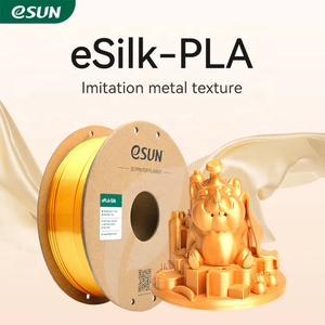 <span class=keywords><strong>ESUN</strong></span> Prêt à Expédier <span class=keywords><strong>ESilk</strong></span>-PLA Métal Couleur Brillant Soie Comme PLA 1 kg/rouleau 1.75mm Filament Pour Imprimante 3D - Product Image 2