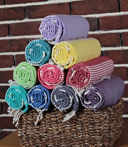 Hereke Peshtemal, playa, Fouta, toalla turca, 100x180 - Product Image 1