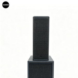TT 515-A Professional Active <b>Speaker</b> Neodymium 8 Ohm Dual 5 Inch 2-Way Powered Column <b>Speakers</b> <b>Small</b> Line Array <b>Speaker</b> System - Product Image 2