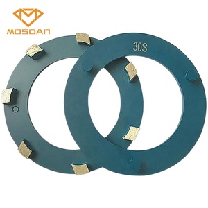 240mm Klindex Diamant Anneau De Meulage Disque Plaque 7 Segments pour Béton Marbre Granit et Sol Terrazzo - Product Image 1