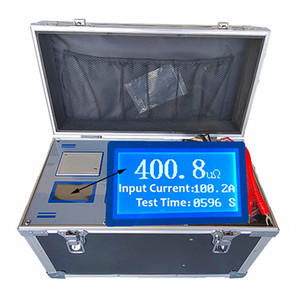 Ngắt mạch vòng kháng <span class=keywords><strong>Tester</strong></span> Micro Ohm Meter liên hệ với kháng Meter liên tục đo lường - Product Image 1